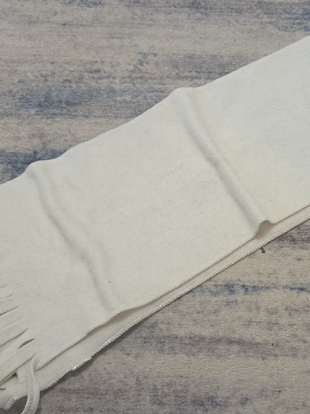 *Old Navy Cream Fringe Scarf
